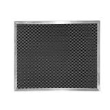 Amazinpure BPSF30 99010308 WB02X10707 compatible with GE and Broan QS WS NON-Ducted Thick Range Hood Charcoal Carbon Filters 10.8 X 13.3 X 0.09 inches - Retail: $18