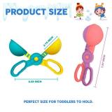 SupMLC Snow Toys, Snowball Maker 4 pcs Winter Snowball Tool Kit with Handle for Snow Ball Shapes Fights Outdoor Winter Toys Snow Ball Clip for Boys Girls Toddler Adults - Retail: $15