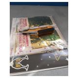 New Years Eve Party Supplies 2026, Black and Gold Happy New Year Decorations with 2026 Number Balloons Golden Fringe Curtains Foil Balloons New Year Photo Booth Props for NYE Party Decor