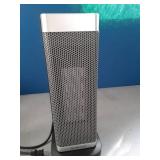 Anfilank Space Heater with Room Temp Display, 1500W Fast Heating PTC Ceramic Electric Heater for Large Room, 70Â° Oscillation, Remote, Thermostat, 12H Timer, Quiet for Office and Bedroom - Retail: $