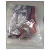 FULZTEY Boho Headbands for Women Vintage Elastic Fabric Printed Hair Bands Workout Wide Knot Sweatbands Soft Cotton Headwraps Yoga Running Hair Accessories for Women Girls 4Pcs - Retail: $10