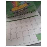 CALANDER ONLY MISSING ACCESSORIES 2026 Diamond Art Wall Calendar, 12-Month DIY Diamond Painting Kit with To Do List, Christmas Home Office Decoration gift - Retail: $10