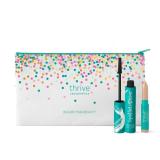 Thrive Causemetics Award-Winning Duo Kit, Makeup Gift Set for Women, Liquid Lash Extensions Mascara (Brynn - Rich Black), Mini Brilliant Eye Brightener Eyeshadow Highlighter Stick (Stella) - Retail: $