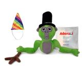 Only Party Hat Adenzai Monkey Plush - Stuffed Animal for Game Fans, Ideal for Birthday Parties Cute Halloween Plush Toy â Soft Stuffed Animal Plushie, Gift for Kids & Adults (Green) - Retail: $26