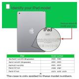 LEDNICEKER Kids Case for iPad 9.7 2018/2017 & iPad Air 2 - Built-in Screen Protector Shockproof Handle Friendly Foldable Stand Kids Case for iPad 9.7 2017/2018 (ipad 5&6) & iPad Air 2 2014 - Rose - Re