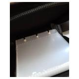 Lotadilo for 1 Pocket Card Binder Mini Size for 80 Cards - Small Trading Card Collection Album Folder Lightweight Portable Green Checkered Design for Men Boys Teens Kids for Sports Cards Game Cards - 