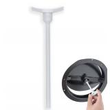 Handua Plastic Damper Key for Round Ceiling Diffusers â HVAC Airflow Adjustment Tool Compatible with 6, 8, 10, 12 Inch Butterfly Dampers â Key Only, Damper Not Included - Retail: $7