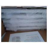 SNSLXH 5 Pack Stackable Closet Storage Basket, Multifunctional & Foldable Closet Organizer for Bathroom Kitchen Laundry Room Wardrobe Storage, Space-Saving Clothes Storage Drawer Organizer, White - Re