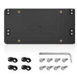 Rear License Plate Bracket Holder Frame for Mercedes-Benz 2008-2023 Fits A/B/C/E/S/CL/SL/ML/GL/GLA/GLC/GLE/GLS Class Car Bumper Mounting kit, Replaces OEM 1698170211 & A0008101711 - Retail: $15