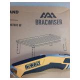 Bracwiser Steel Desktop Monitor Stand NST003W - Retail: $25