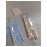 MasterMedi Tongue Scraper with Multicolor Cases (2 Pack), 100% Stainless Steel, Reduce Bad Breath, Easy to Use Tongue Scraper for Adults, Tongue Cleaner for Oral Care & Hygiene - Retail: $10