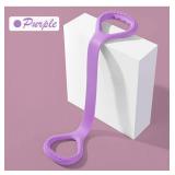 Kvittra Figure 8 Fitness Resistance Band, Arm|Back Training Elastic Ropes - Pure Barre Workout Chest Arm and Shoulder Stretch Bands Exercise Equipment for Physical Therapy,Yoga,Pilates, Stretching - R