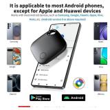 Air Tracker Tags-4 Pack for Android, Bluetooth Tracker Works with Googleâs Find Hub | Android Only | Replaceable Battery | Water- Resistance | Item Finder for Luggage, Wallet, Key,Suitcases - Ret