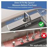 Kitchen Faucet Mat, Diatomite Sink Faucet Mat Splash Guard for Kitchen, Water Absorbing Stone Tray for Sink, Quick Drying Faucet Mat for Kitchen Sink, Absorbent Stone Drying Tray for Bathroom Counter 