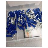 VGBUY 180PCS Conical Concrete Anchors and Screws Assortment Kit, 90PCS Concrete Wall Anchors, 90PCS Self Tapping Screws for Masonry Stucco Brick Cement Cinder Block Tile, with 2PCS Drill Bit - Retail: