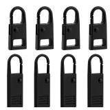 Zipper Pull Replacement,8 Pcs Detachable Zipper Pull for Backpacks, Purses, Coat, Jackets, Boots (2 Size) - Retail: $4