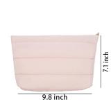 DSDFIDn Puffy Small Makeup Bag for Women Cosmetic Bag Makeup Pouch for Purse Puffy Toiletry Organizer Bags - Retail: $8