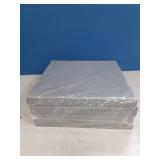 ArcaGuru Storage Bins with Lids, Collapsible Linen Fabric Boxes Organizer Containers with Lid Foldable Storage Box Basket for Closet, Shelves, Home, Office, 12 x 12 x 12.4 Inch, 4 Pack, Dark Gray - Re