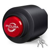 2026 Upgraded Trailer Lock Fits 2-5/16 Inch Coupler, Heavy Duty Trailer Hitch Locks, Anti-Theft Trailer Coupler Lock for RV, Trailer, Boat, Pickup(Red) - Retail: $96