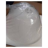 Alabaster White Glass Lamp Shade for Floor lampï¼12\" Diameter x 5.1\" Highï¼Pendant lamp ceiling fan light Floor Lamp Replacement Parts - Retail: $33