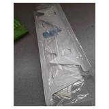 Stainless Steel Stove Gap Covers,Stove Gap Filler, Range Trim Kit, Stove Gap Guards, Heat Resistant and Easy to Clean, Easy retractable Length 13.8\" to 27.5\", Width 0.79\",White(2PCS) - Retail: $22