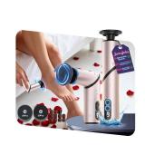 PRE OWNED 5-in-1 Professional Electric Callus Remover for Feet(Portable & Foldable), Removes 99.92% of Calluses in 3 Mins, Eectric Foot Callus Remover Pedicure Kits with 10 & 40 Grit Pads for Smooth F