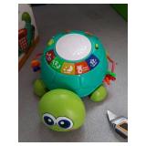 Jyusmile Baby Toys 6 to 12 Months, Musical Turtle Crawling Infant Toys, Early Learning Educational Toy with Light & Sound, Christmas Birthday Gifts for Boy Girl 7 8 9 10 11 Month 0-1 Year Old - Retail