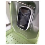 OPOWO Bird Feeder with Camera, 2K HD AI Identify Smart Bird House Camera with Solar Powered, Live View, Instant Arrival Alerts, Auto Capture Video for Outside, Supports 2.4GHz Wi-Fi Only, Bright Green