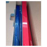 Magnetic Socket Organizer Set, 6PCS Socket Holder, 1/4\", 3/8\", 1/2\" Sockets Holds 143 Pieces Magnetic Sockets Trays (Blue&red, 6 Pcs) - Retail: $38