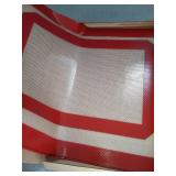 Silicone Baking Mats, 3 Pack Non-Stick Mats for Baking, Silicone Baking Mats Cookie Sheet, Easy Clean & Reusable Oven Baking Sheet for Making Cookies, Macaroons, Bread - Retail: $9