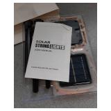 Joomer Solar Fairy Lights, 2-Pack Total 80FT 240LED Solar String Lights Outdoor Waterproof 8 Lighting Modes for Patio Fence Party Garden Yard Home Holiday Tree Outdoor Decoration (Warm White) - Retail