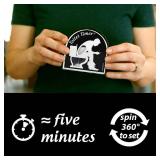 Katamco The Original Toilet Timer (Classic), As Seen on Shark Tank. Funny Stocking Stuffer for Men, Husband, Dad, Son, Boyfriend. - Retail: $15