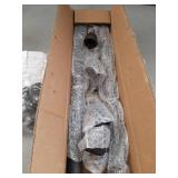 Boshangjia Pot Pan Rack Wall Mounted Set of 2, 21\" Industrial Pipe Utensils Hanger Holder Pots Storage Organizer Iron Detachable Hanging Rail for Kitchen with 10 S Hooksâ¦ - Retail: $23