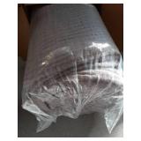 EMME Muslin Grey Twin Blanket 100% Cotton Bed Blankets for Adults and Baby 60\"x80\" Lightweight Soft Breathable All Season Solid Pre-Washed Gauze, Grey - Retail: $36