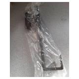 VINHOLD Heavy Duty Stainless Steel Over-Door Hook for Coats, Totes, Towels â Easy Install Door Hooks with Non-Slip Pads for Bedroom Bathroom Entryway Office (Black, 2 Pack, Fits 1-3/4\" Thick Doo