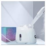 Facial Steamer Nanometer Fine Mist Face Steamer for Facial Deep Cleaning, 360Â°Can Rotate The Armï¼10 Minute Home Facial Spa Mist, Design for Personal Care Use at Home Or Salon Barber - Retail: 