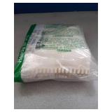 decorUhome Spring Chenille Soft Cozy Throw Pillow Covers 18x18 Set of 2, Modern Farmhouse Boho Velvet Decorative Pillow Cases with Stitched Edge for Couch Sofa Bed Home Decor, Cream White - Retail: $1