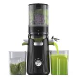 ACOQOOS Juicer Machines, 5.3\" Wide Chute for Whole Fruit and Vegetable,1.8L Auto-Feed Time-Saver, Slow Masticating High Yield, Easy to Clean Cold Press Juicer with 2 Cups - Retail: $70