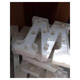 Homemory Marry Me Light Up Letters Proposal Decorations, Marry Me Sign with 24Pcs Flameless Candles 2000Pcs Red Fake Rose Petals 30Pcs Red Balloons for Valentine