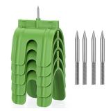 Sumnacon 5 Pcs Outlet Marker for Drywall Installation Drywall Marking Tool for Electrical Outlets, Electric Wire Protection Made, Green (Green) - Retail: $9