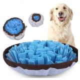 PET ARENA Snuffle Mat for Dogs - Adjustable Interactive Puzzle Toy for Large & Small Breed Slow Feeder for Mental Stimulation & Stress Relief Encourages Natural Foraging Ideal for Indoor & Outdoor Use