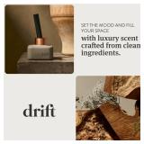 Drift Vanilla Scented Reed Diffuser - Diffusers for Home - 60 Day Scent Life - Oil Diffuser - Essential Oil Reed Diffuser - 3.5 oz - Retail: $44