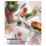 Titanium Cutting Board,100% Pure Titanium Kitchen Cutting Board, Durable and Hygienic for Meat, Fruit & Vegetables (16L*10W) - Retail: $46