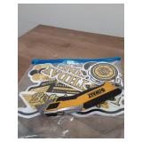 40th Birthday Cruise Door Magnets Decorations, Gold Black Happy 40th Birthday Cruise Ship Door Decor Magnetic for 40th Men Women Anniversary Party Supplies Favors Door Refrigerator Fridge Car Kitchen 