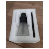 AGFYLIFE Portable Hookah Set for Travel - Premium Handheld Glass Aluminum Mini Hookah Real Metal Accessories, includes Screens,For a Single Smoker, Black - Retail: $17