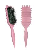 iDAOLI Curl Defining Hair Brush, 2025 Flash Styling Brush for Curly Hair, Shaping & Defining Curls for Women, ï¼Pinkï¼ - Retail: $9