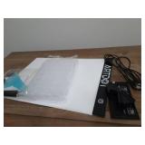 ARTDOT A4 LED Light Pad for Diamond Painting Kits for Adults, USB Powered Adjustable Brightness Diamond Art Light Board with Accessories - Retail: $18