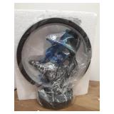 AS IS,HEAD BROKEN SEE PHOTOS Hmusnwol Dragon Lamp Statue Decor-Collectible Light Gifts - Light Up LED Collectible Blue Dragons Statue Dungeons and Dragons Gifts 8\" H for Bedroom Nightstand Bedside Ta