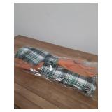 XONOR Halloween Fake Severed Arm Plastic Hands Human Body Parts for Haunted House Vampire Zombie Halloween Party Decorations, 2Pcs Plaid (Left and Right) - Retail: $12