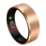 Milavan Smart Health Ring 2.0 for Women Men, Slim Scratch & Fingerprint Resistant Design,Efficient Chip Fitness Tracker, Monitors Heart, Coral 12